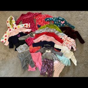 3 month baby girl fall bundle